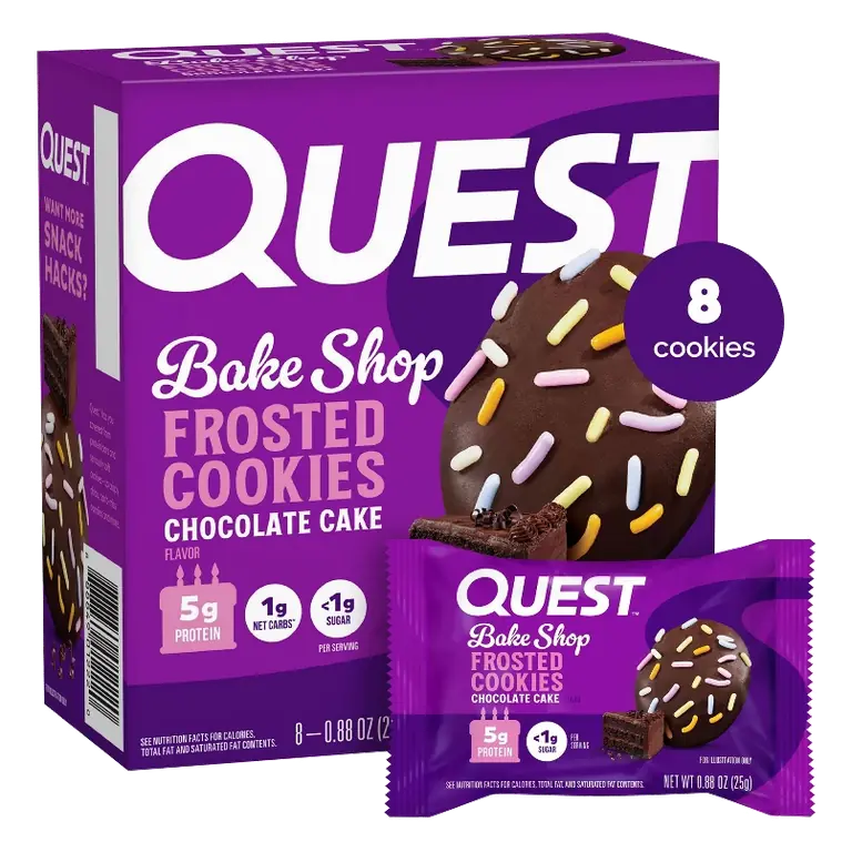 Chocolate Cake Flavor Frosted Cookies