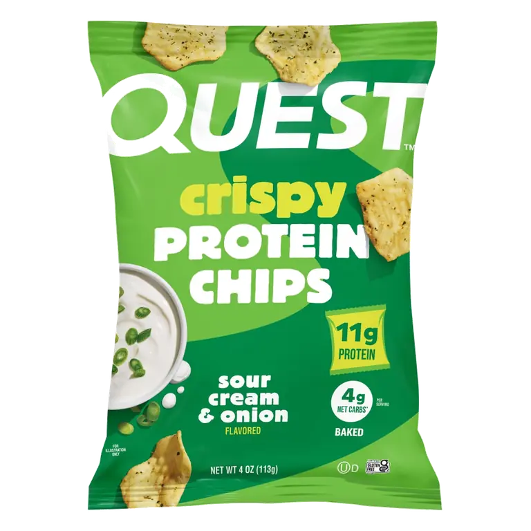 Crispy Chips Sour Cream and Onion