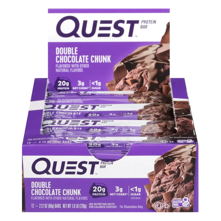 Double Chocolate Chunk Protein Bars