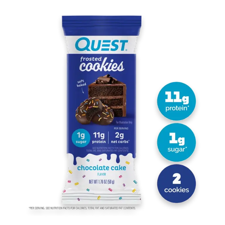 Frosted Chocolate Cake Flavor Protein Cookie