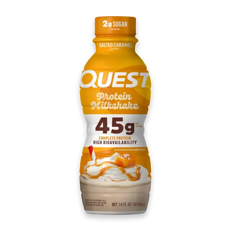 High Protein Salted Caramel Milkshake Ready to Drink