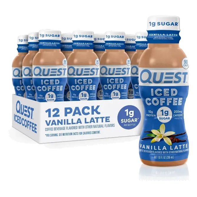 Quest Nutrition Iced Coffee Protein Shake - Vanilla Latte