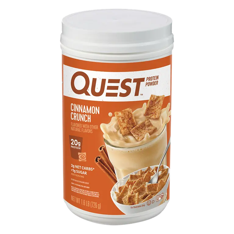 Quest Protein Powder Cinnamon Crunch