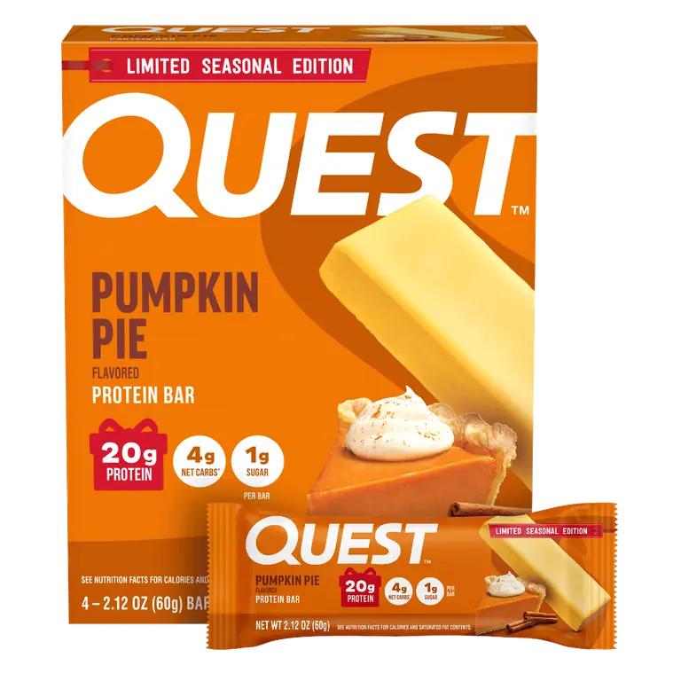 Quest Pumpkin Pie Nutritional Bar