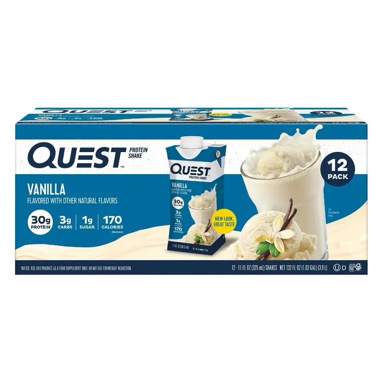 Quest Nutrition Ready To Drink Protein Shake - Vanilla