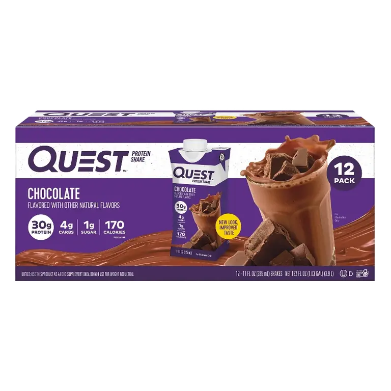 Quest Nutrition Ready To Drink Protein Shake - Chocolate