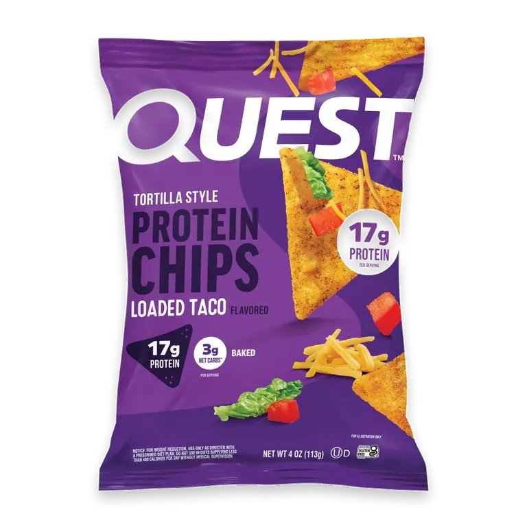 Nutrition Tortilla Style Protein Chips Loaded Taco