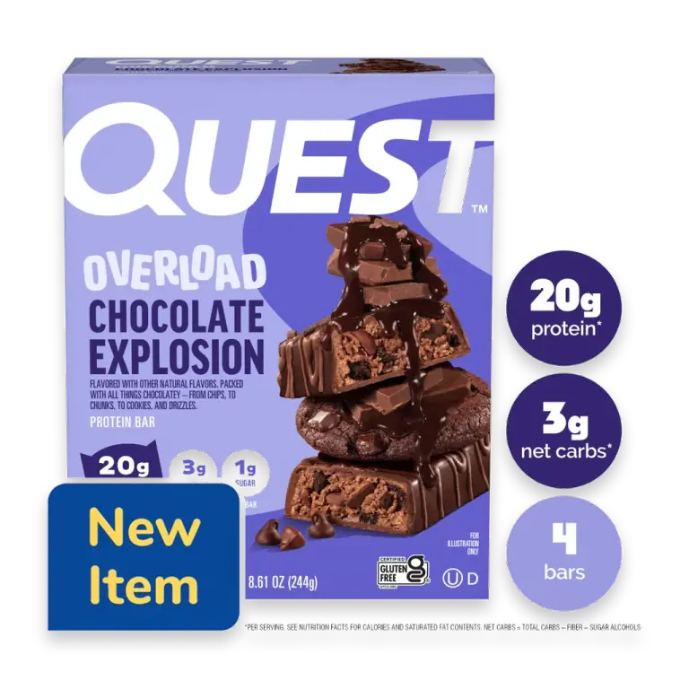 Overload Chocolate Explosion Protein Bar
