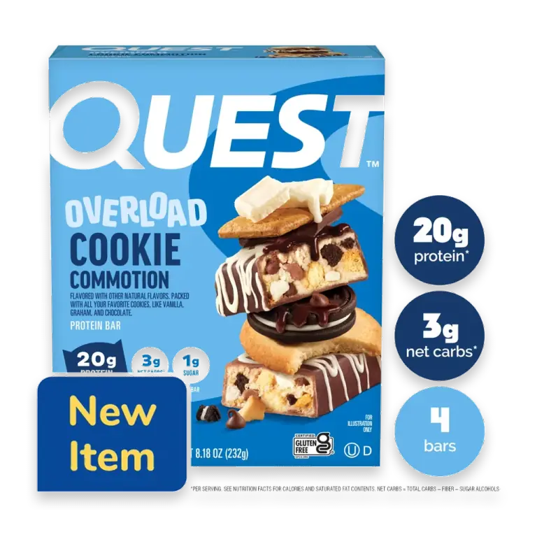 Overload Cookie Commotion Protein Bar