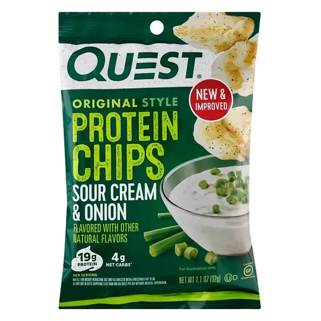 Protein Chips, Sour Cream & Onion, Original Style