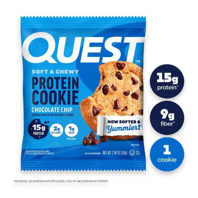 Soft & Chewy Chocolate Chip Protein Cookie