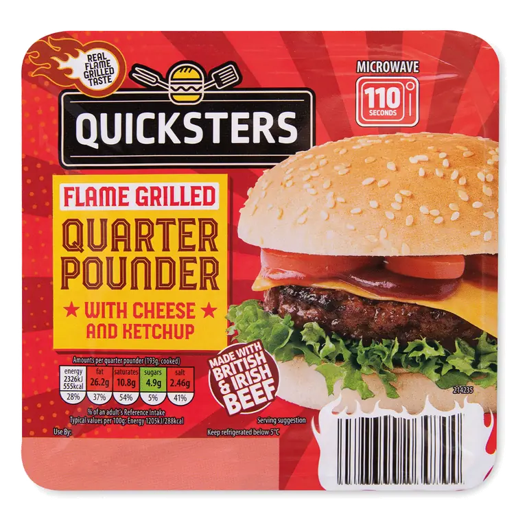 Flame Grilled Quarter Pounder