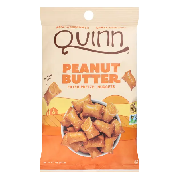 Gluten Free Creamy Peanut Butter Filled Pretzel Nuggets