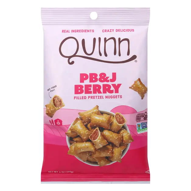 PB&J Berry Filled Pretzel Nuggets