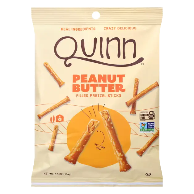Peanut Butter Filled Pretzel Sticks