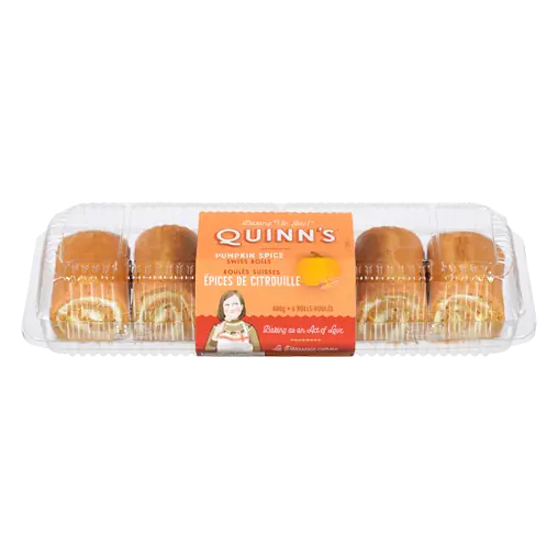 Swiss Rolls Pumpkin Spice 402 g (frozen)
