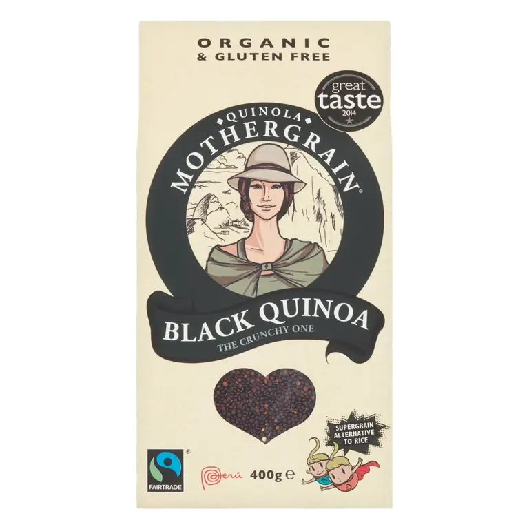 Black Quinoa The Crunchy One