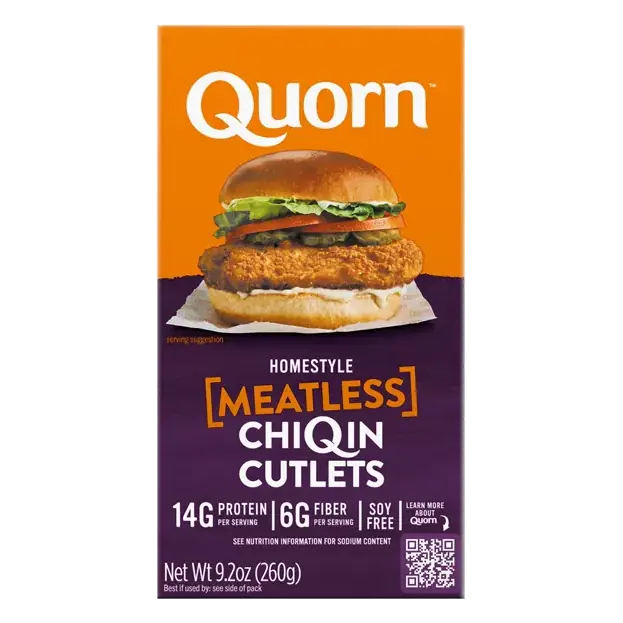 Chiqin Cutlets, Meatless, Homestyle