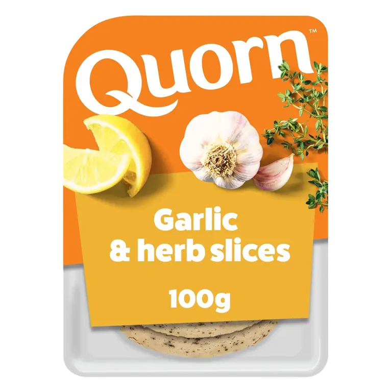 Garlic & Herb Vegetarian Deli Slices