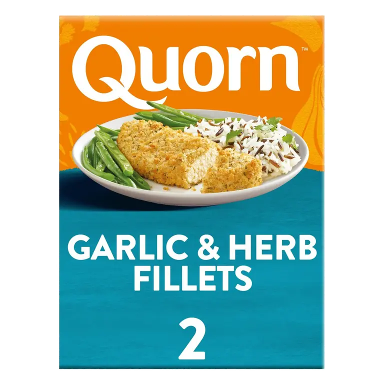 Garlic & Herb Vegetarian Fillets 200g