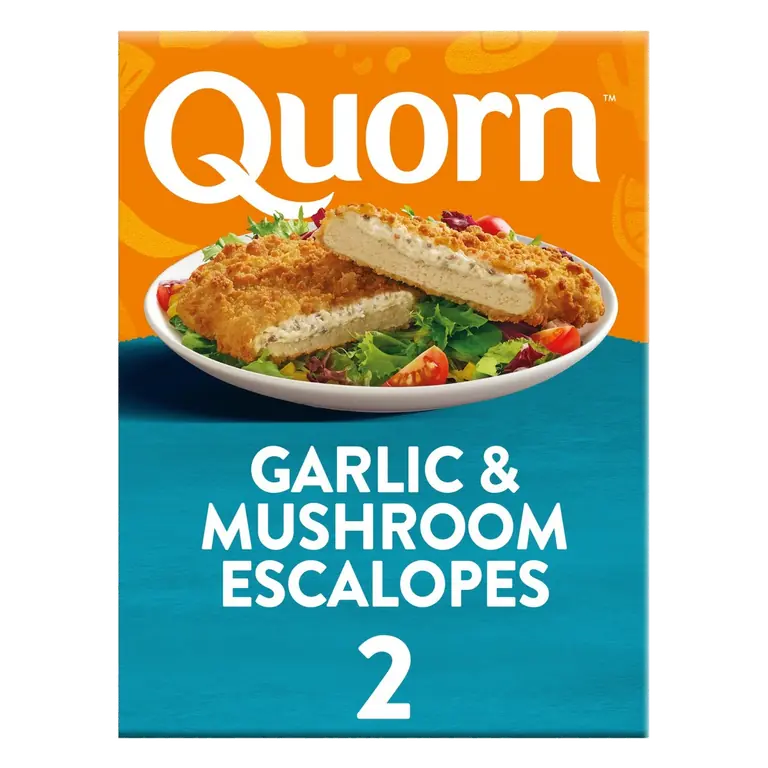 Garlic & Mushroom Vegetarian Escalopes x2 240g