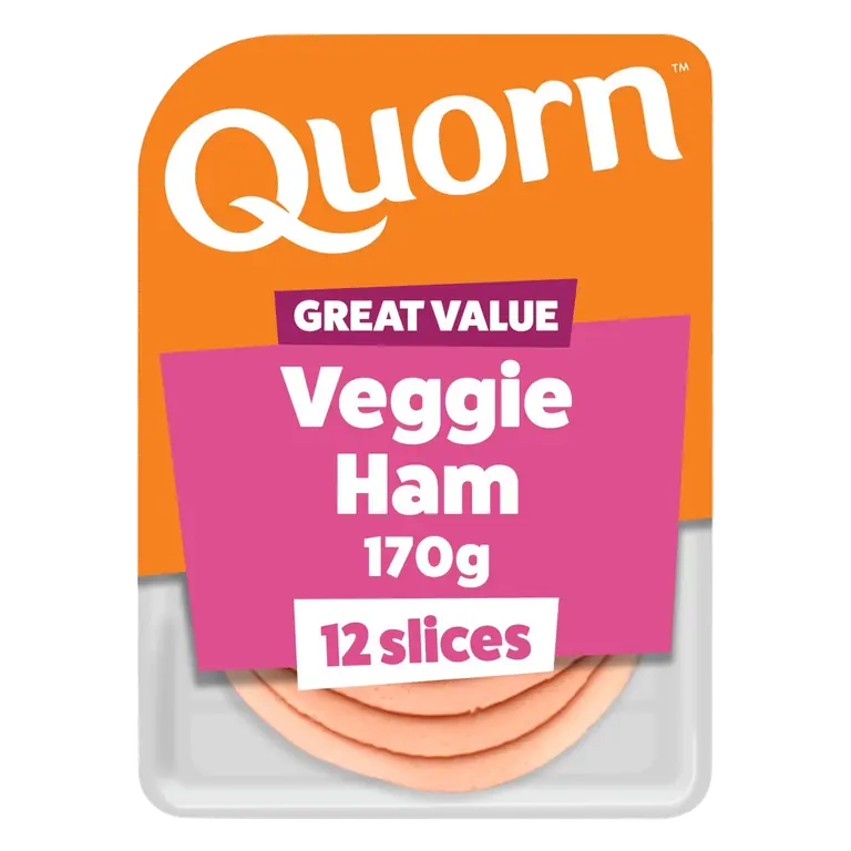 Ham Vegetarian Deli Slices x12 170g
