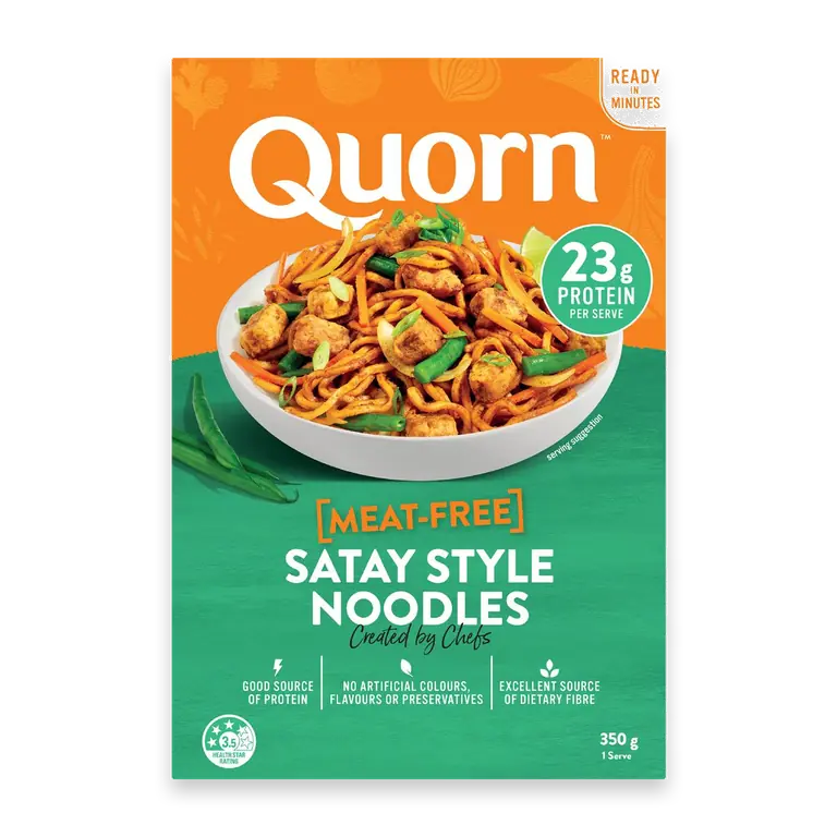 Meat Free Satay Style Noodles Meal