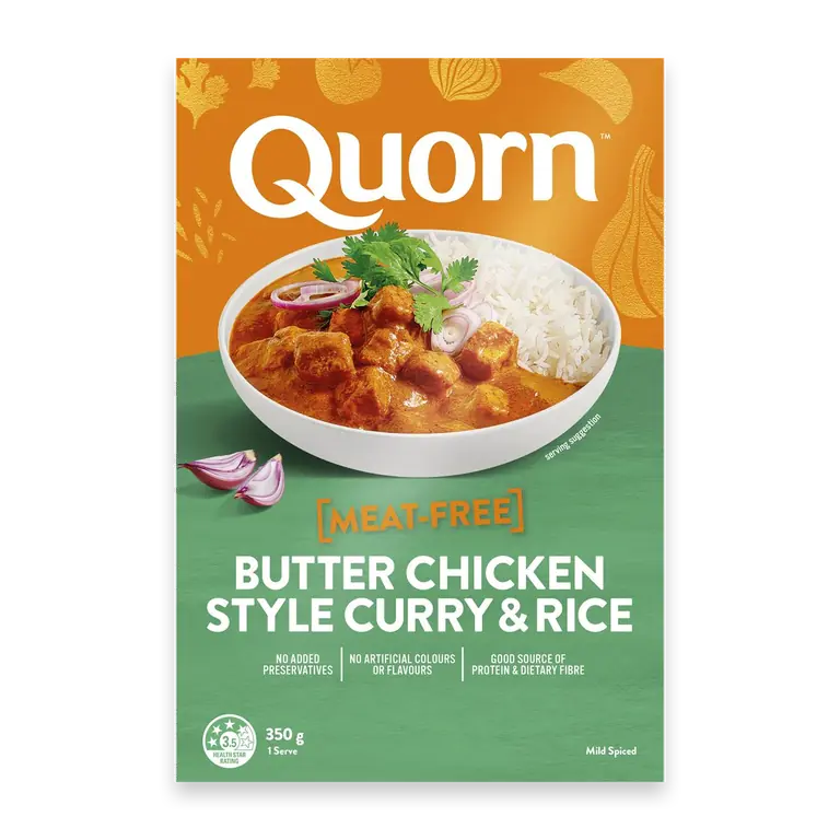 Meatfree Style Butter Chicken & Rice