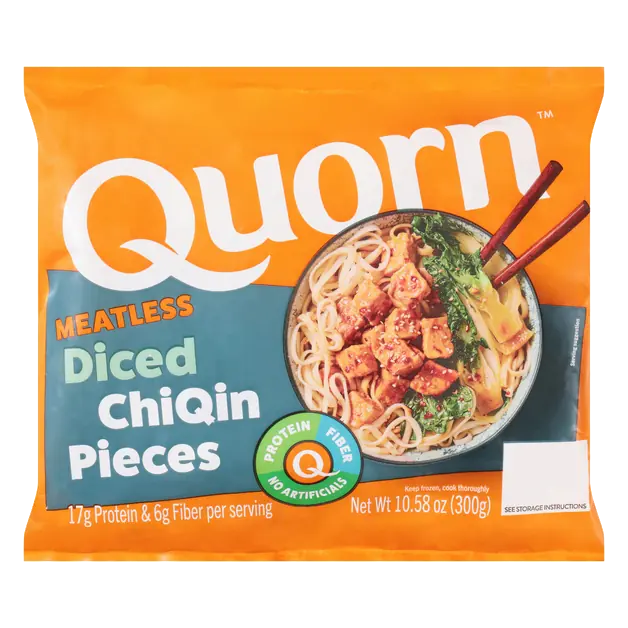 Meatless Diced ChiQin Pieces Frozen