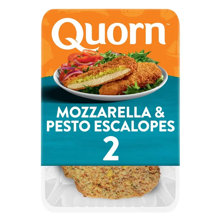 Mozzarella & Pesto Vegetarian Escalopes x2 240g