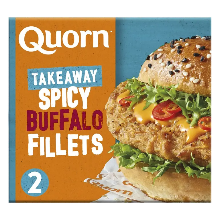 Takeaway Buffalo Fillet Vegan Burgers x 2 190g