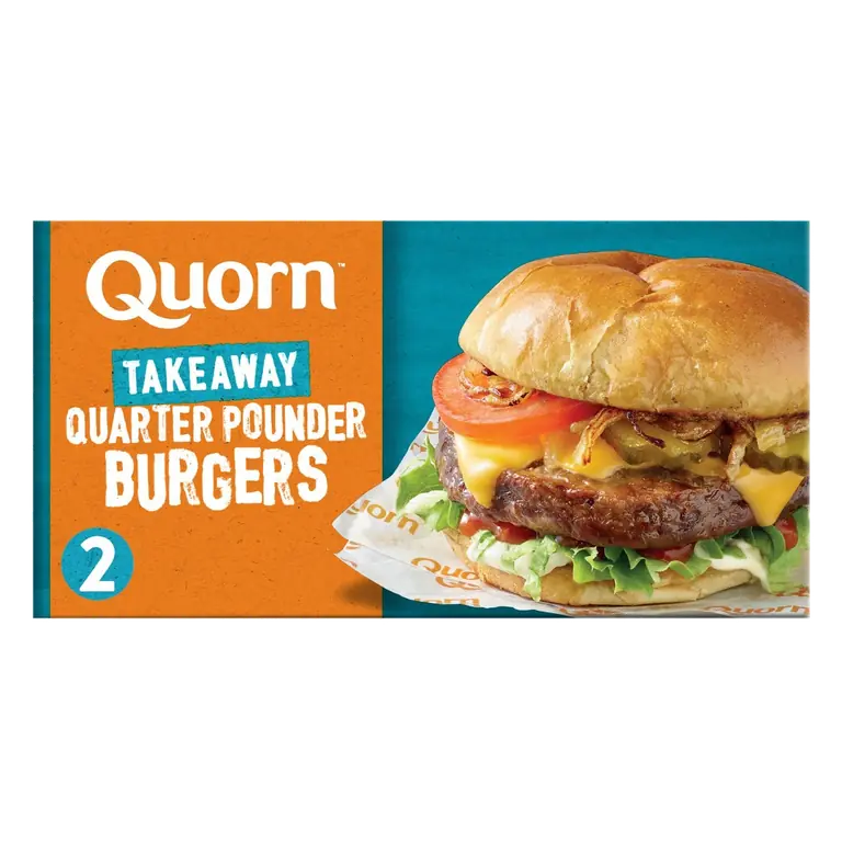 Takeaway Quarter Pounders Vegetarian Burgers x 2 226g
