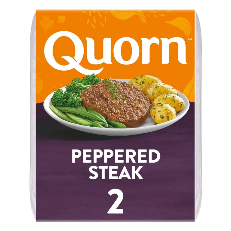 Vegetarian Peppered Steaks x 2 196g