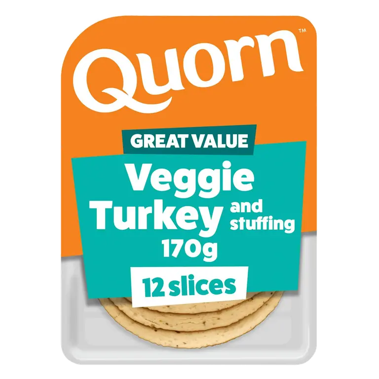 Vegetarian Turkey & Stuffing Slices 170g