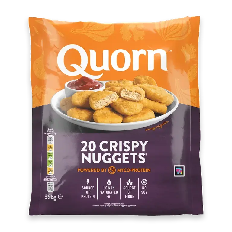 Vegetariska Crispy nuggets 396g