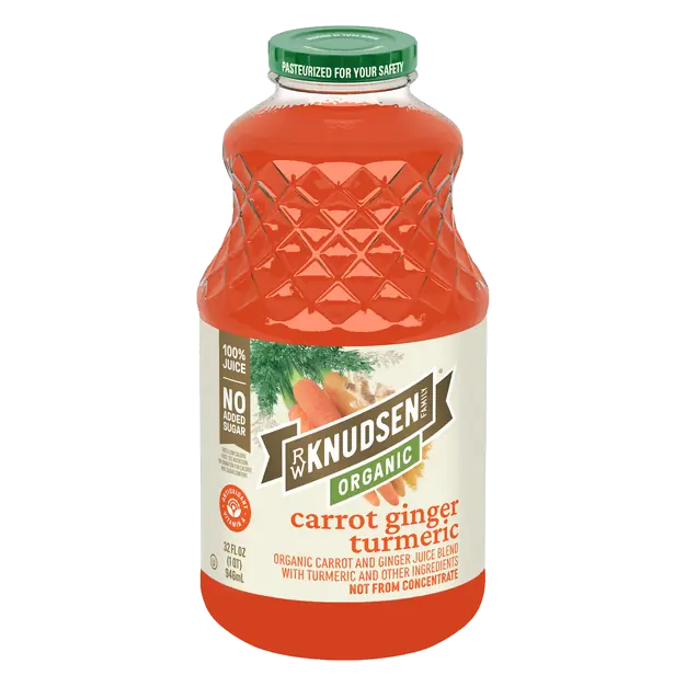 Family Organic Carrot Ginger Turmeric Juice