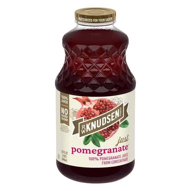 R.W. Knudsen Just Pomegranate Juice, 32 fl oz: No Pulp, 100% Juice