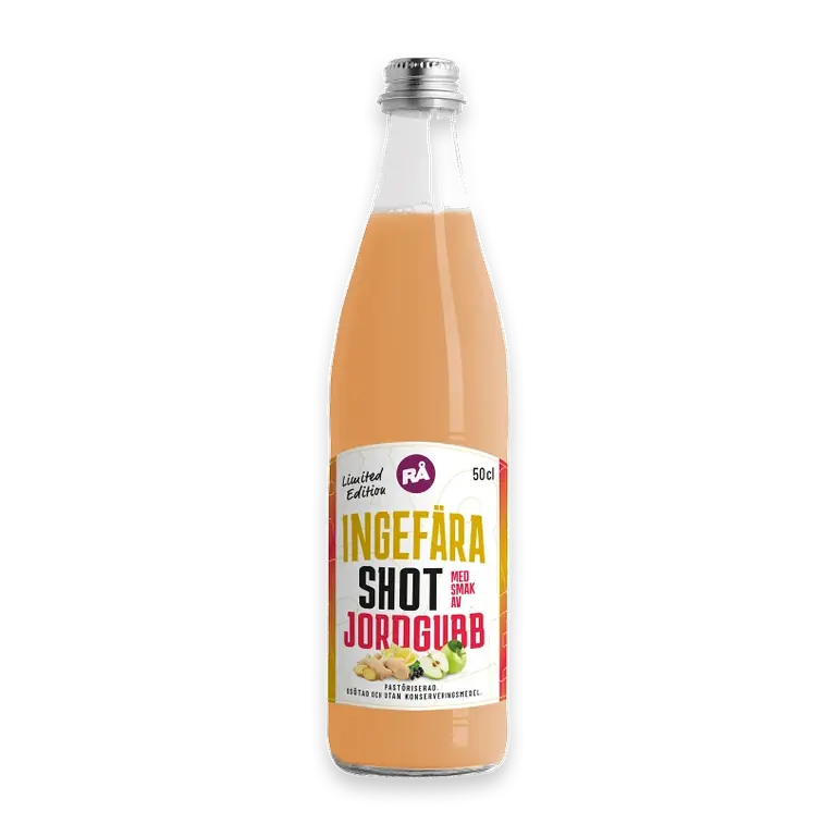 Ingefära Shot Jordgubb 50cl