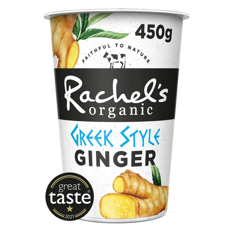 Organic Greek Style Ginger Yogurt 450g