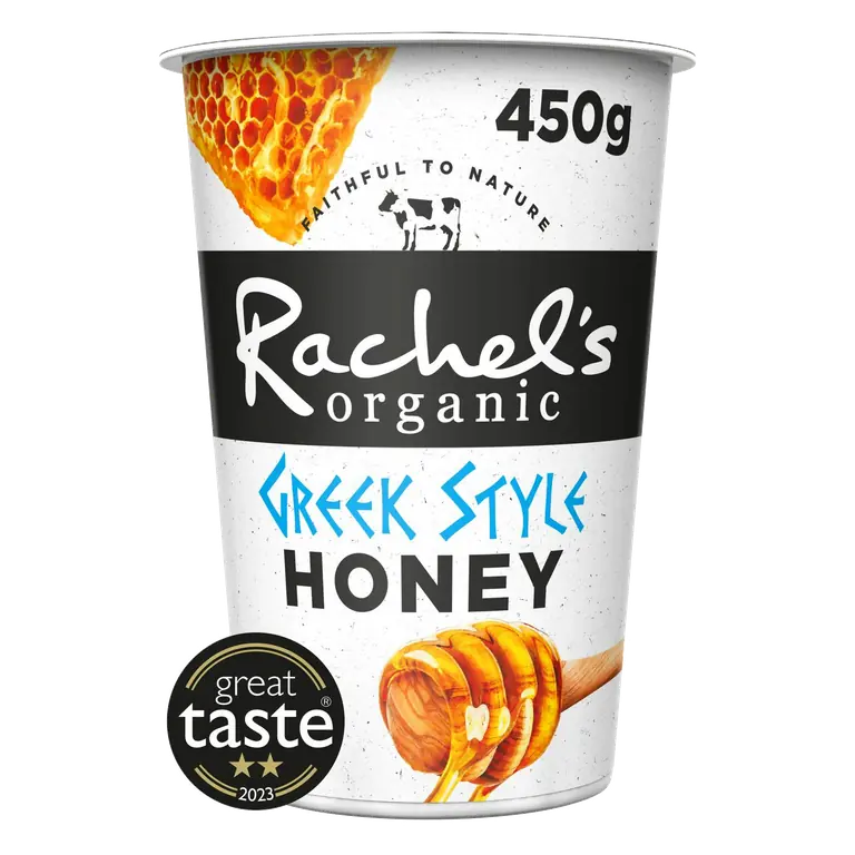 Organic Greek Style Honey Yogurt 450g