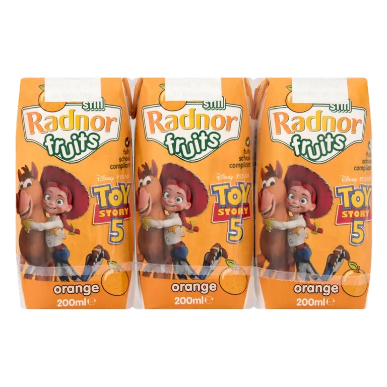 Fruits Toy Story Orange 3 x 200ml