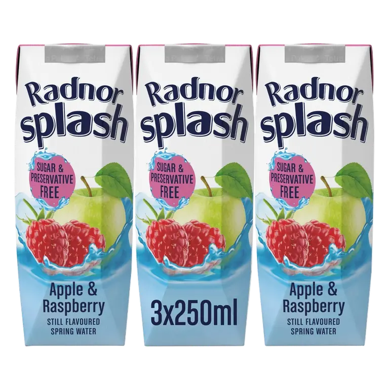 Splash Apple And Raspberry Flavoured Water
