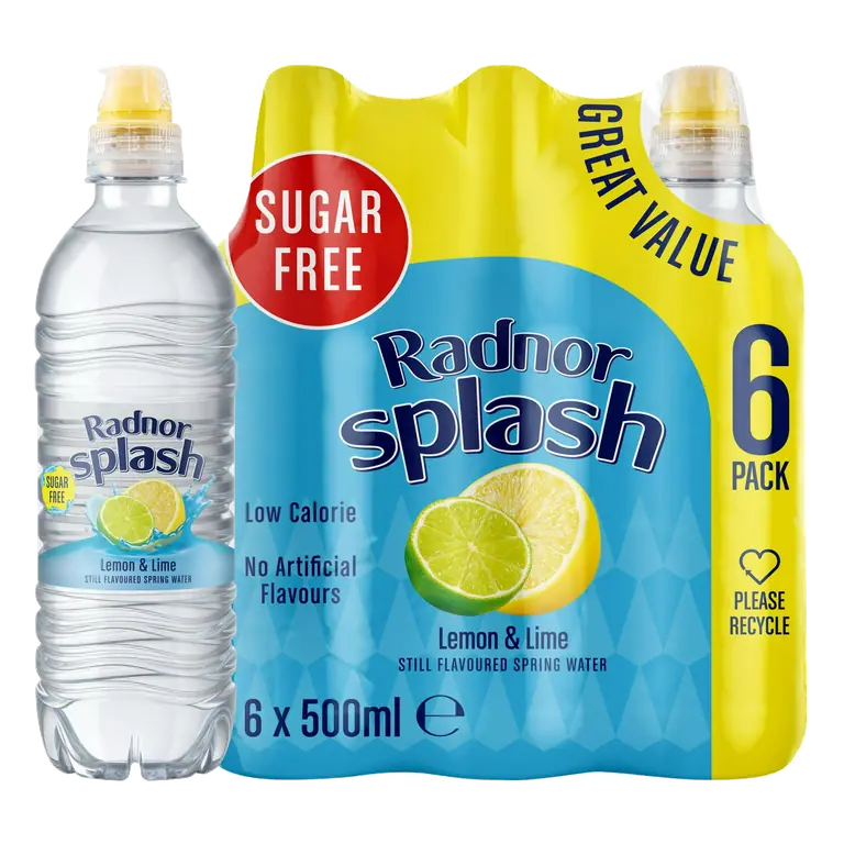 Lemon & Lime Still Flavoured Spring Water 6x500ml