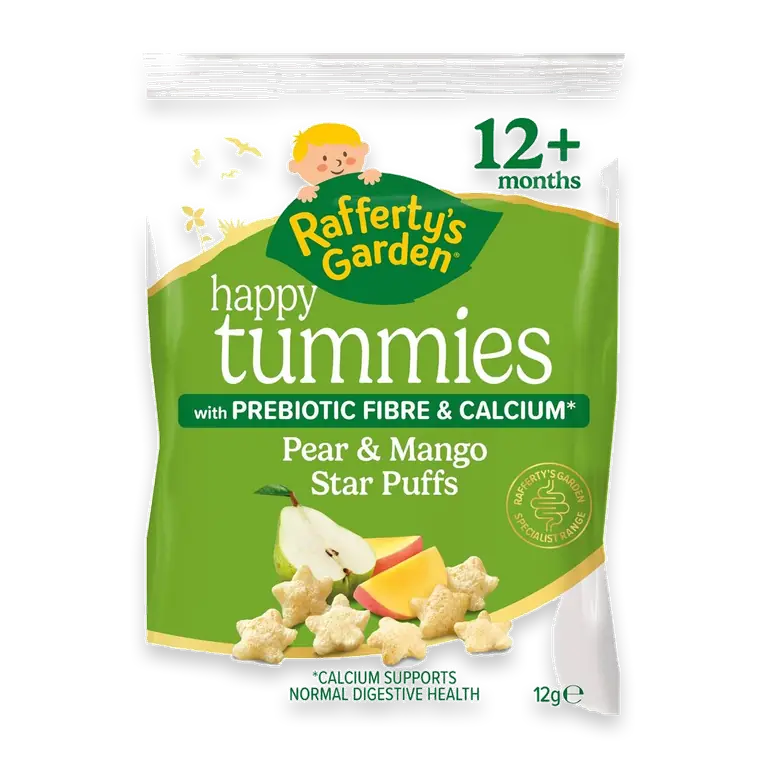 Happy Tummies Star Puffs Pear & Mango