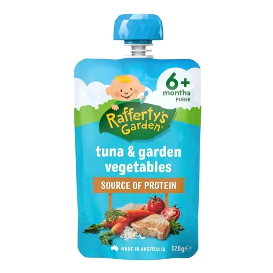 Tuna & Garden Vegetables Protein Baby Food Pouch 6+ Months