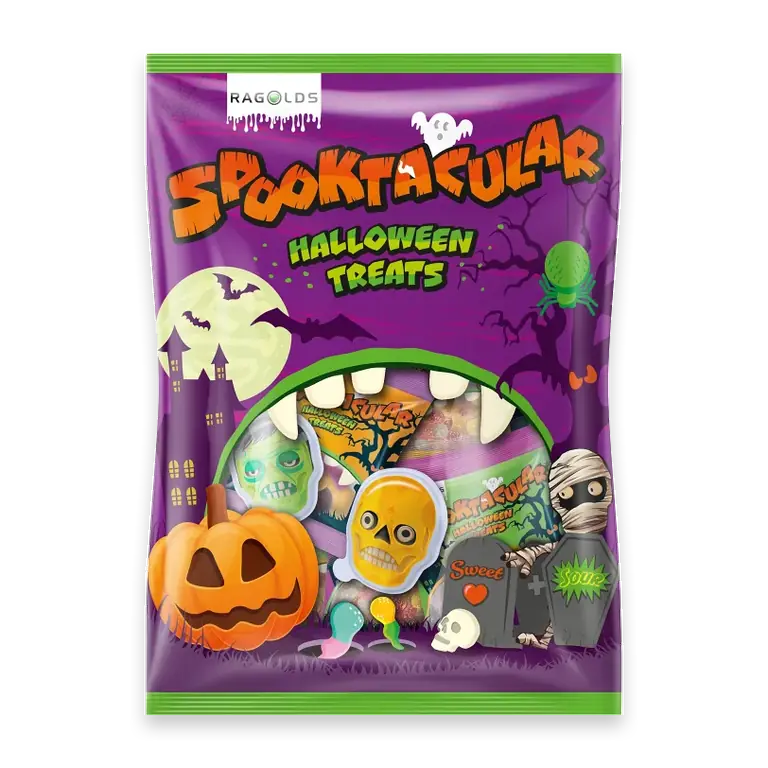 Godis Spooky Halloweenpåse multipack 291g