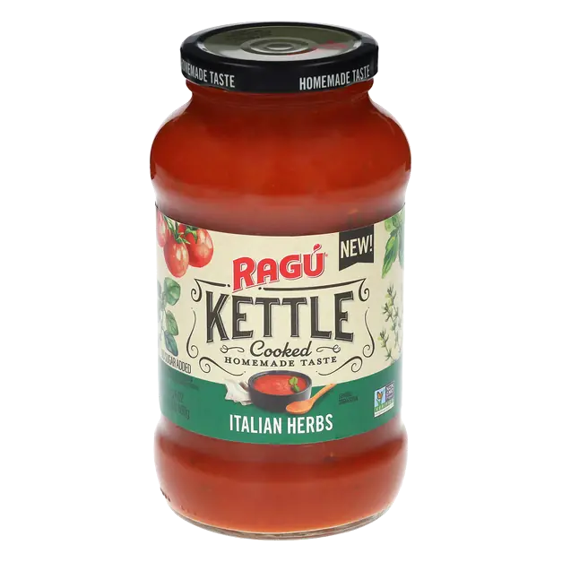 Kettle Cooked No Sugar Added Italian Herbs Pasta Sauce