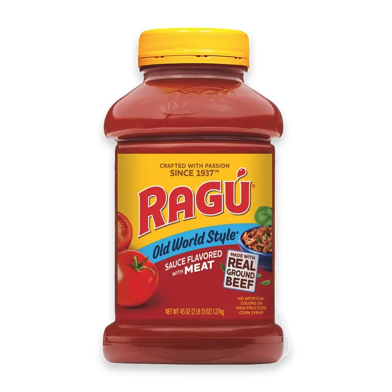 Old World Style Flavored With Meat Pasta Sauce