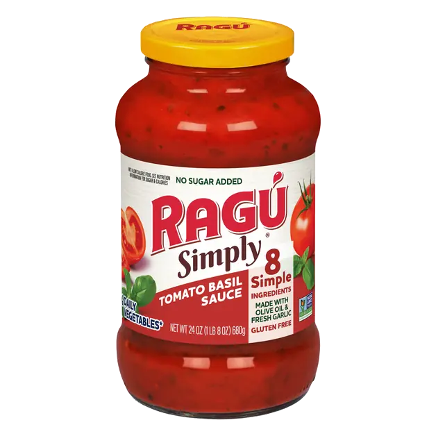 Simply No Sugar Added Tomato Basil Pasta Sauce