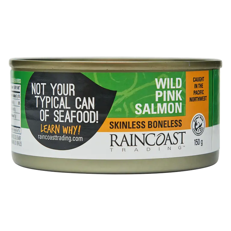 Wild Pink Salmon Skinless Boneless 150 g